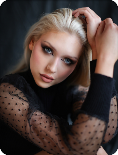 makijaż imprezowy okolicznościowy kocie oko eyeliner nude elegancki katowice mysłowice makeupfriday