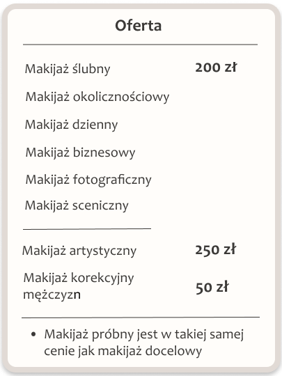 makeupfriday oferta makijażu katowice mysłowice