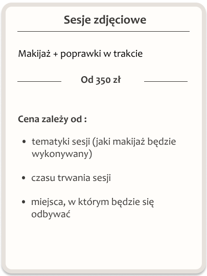 makeupfriday pakiet sesje zdjęciowe katowice mysłowice
